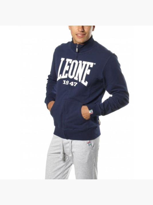 Men's sweatshirt LEONE LSM314/S16 navy blue "M"
