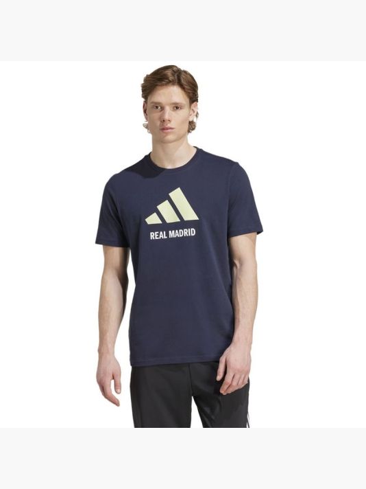 Adidas Real Madrid 24/25 Seasonal Graphic Tee M JX1130