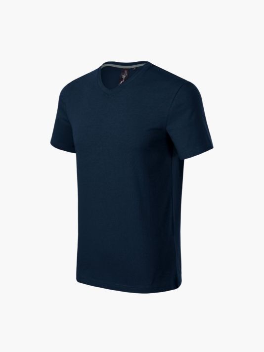 Malfini Action V-neck T-shirt M MLI-70002 navy blue