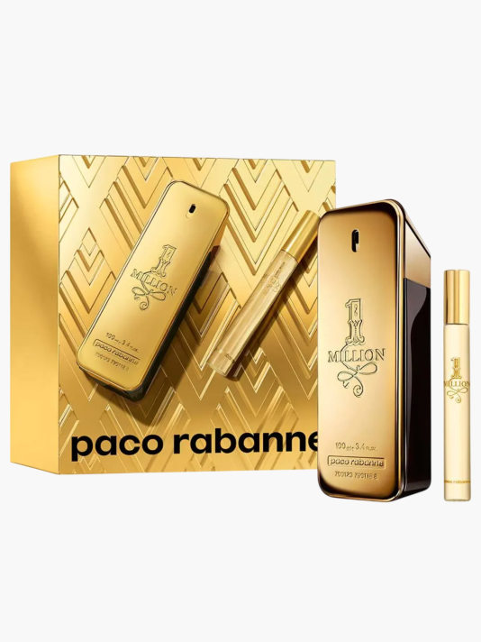 Set Paco Rabanne: 1 Million, Eau De Toilette, For Men, 100 ml + 1 Million, Eau De Toilette, For Men