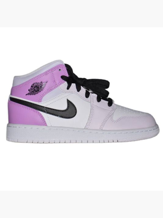 Meeste valge jalatsid Jordan 1 Mid (GS) - DQ8423-501