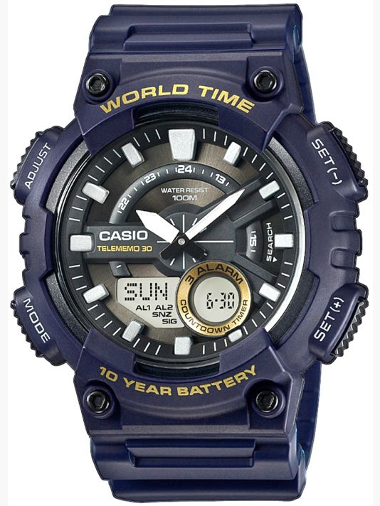 Zegarek Męski CASIO Gerton AEQ-110W-2AVDF + BOX