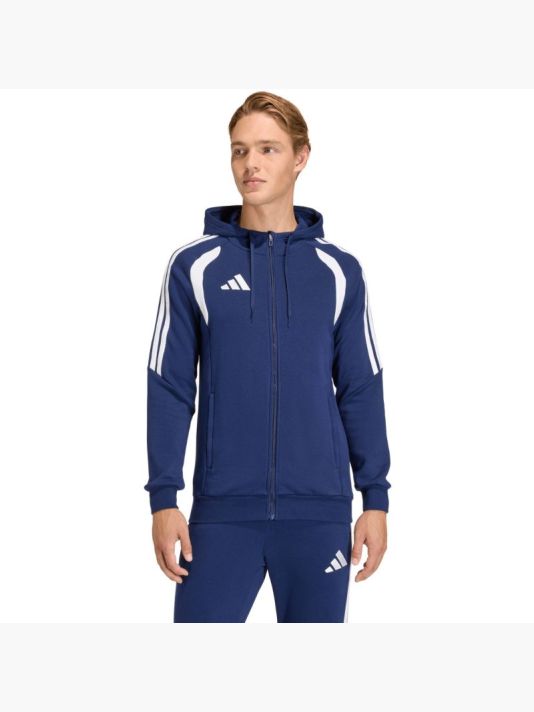 Meeste tumesinine kapuutsiga pusa Adidas Tiro 26 League Sweat Full Zip KF3320