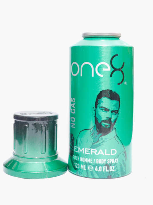 One 8, Emerald No Gas, Scented Spray, For Men