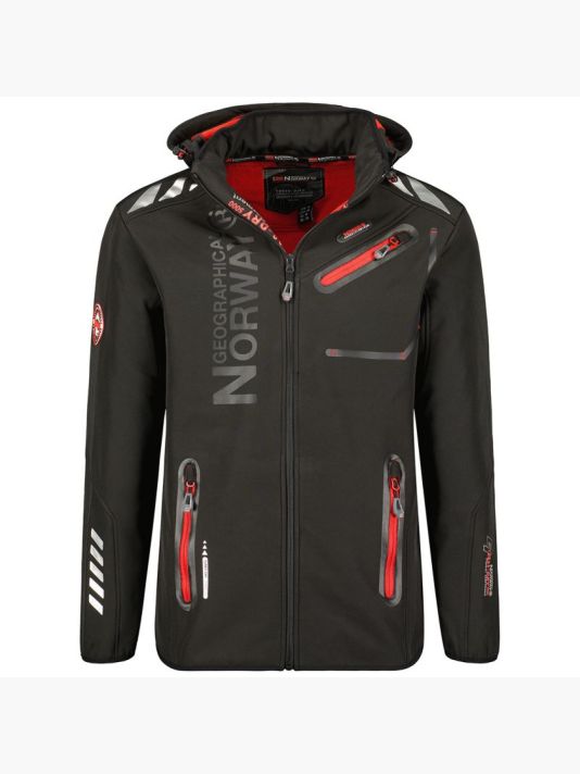 Geographical Norway Softshell Jacket Royaute DB 068 M WY2000H/GN/Black / Red