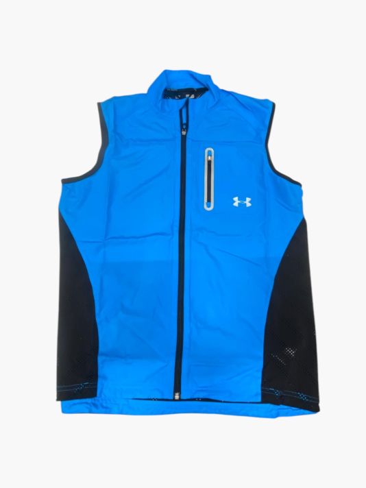 Under Armour, HGA. Armourvent, Sports Men Synthetic Jacket, Blue, Size M