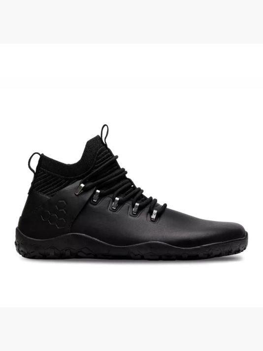 Meeste must sporditoode Vivobarefoot MAGNA LEATHER FG MENS OBSIDIAN (30908601)