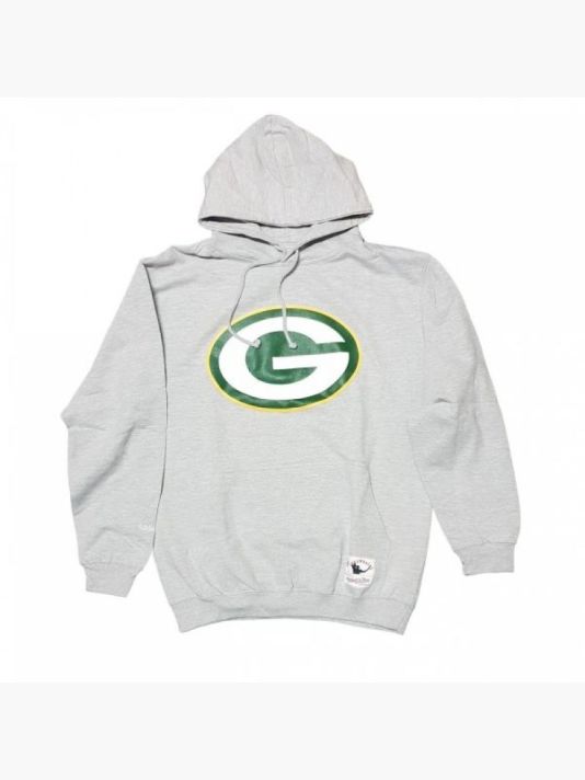 Mitchell & Ness Team Logo Hoody Green Bay Pacers M HDSSINTL1052-GBPGREY