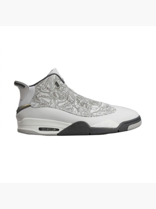Air Jordan Dub Zero Men's White Sneakers - 311046-107