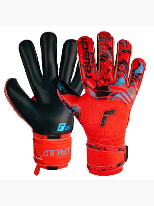Reusch Attrakt Gold X Evolution Cut Finger Support Goalkeeper Gloves M 53 70 950 3333