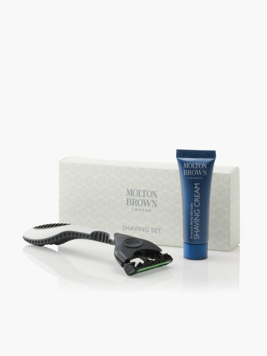 Shaving Kit Luxury Collection Set Molton Brown: Molton Brown, Shaving Razor, 1 Blade + Molton Brown, Shaving Cream