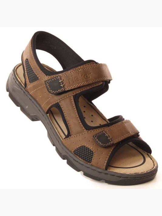Rieker M 26156-25 RKR447B Velcro Sandals
