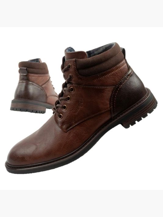 Wrangler George men's shoes Chelsea boots elegant fashionable brown