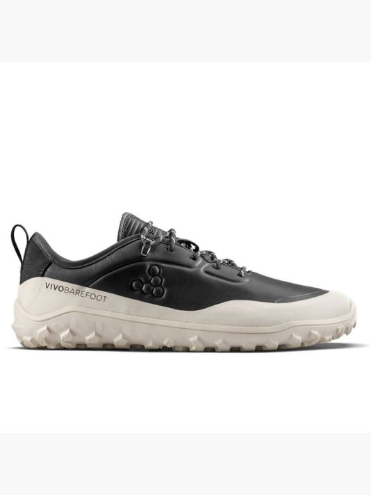 Meeste valge matkajalatsid Vivobarefoot TRACKER LEATHER AT LOW MENS OBSIDIAN/ (309534-04)