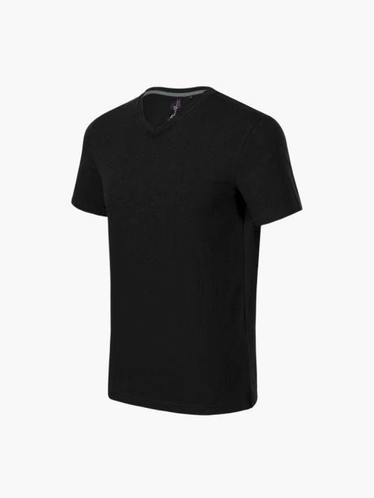 Malfini Action V-neck T-shirt M MLI-70001 black
