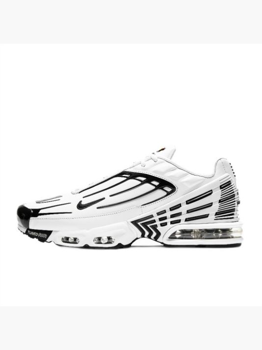 Nike Air Max Plus 3 Men's Sneakers White/Black - CK6716-100
