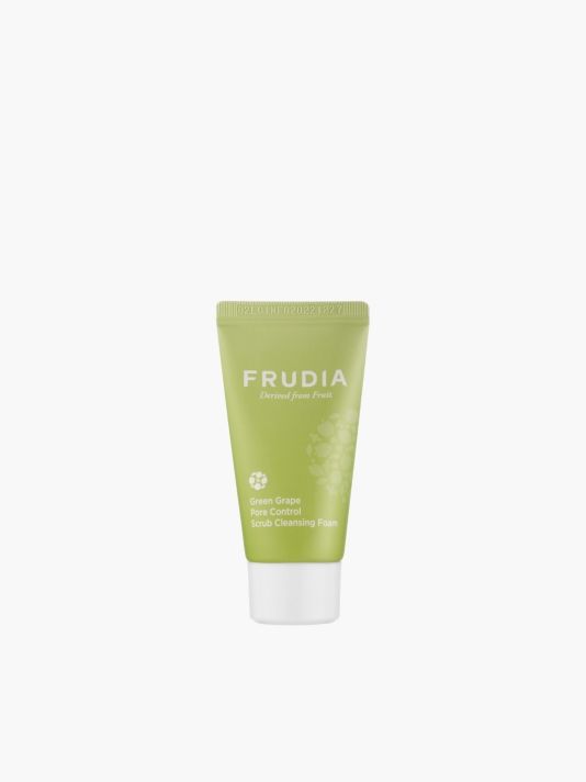 FRUDIA Green Grape Pore Control Scrub Cleansing Foam Mini
