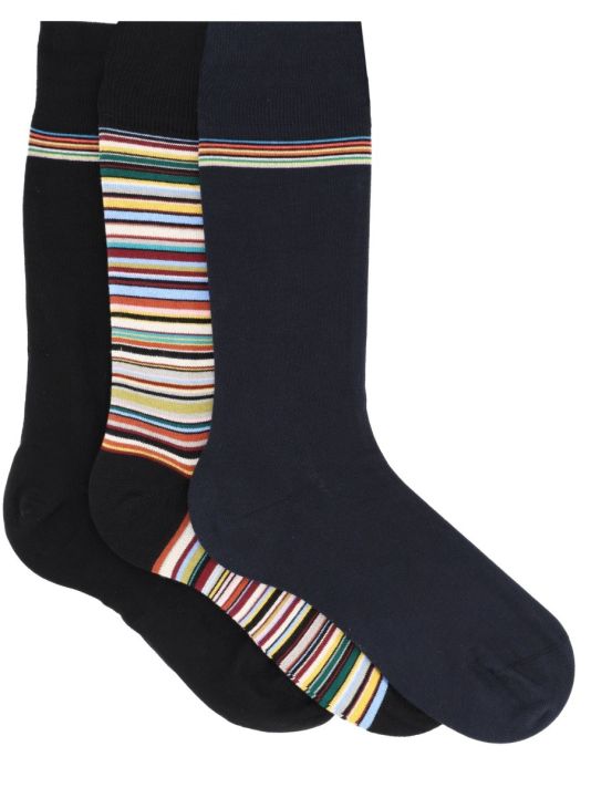 3-PACK SOCKS WITH LOGO