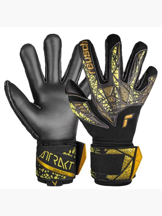 Reusch Attrakt Duo Finger Support Goalkeeper Gloves 54 70 050 7739