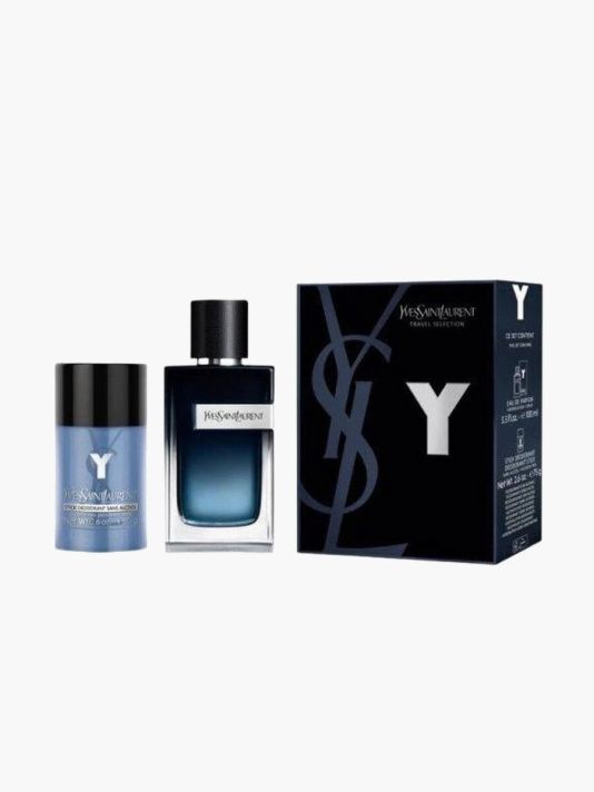 Set Yves Saint Laurent: Y Intense, Eau De Parfum, For Men, 100 ml + Y, Anti-Perspirant, Deodorant Stick, For Men