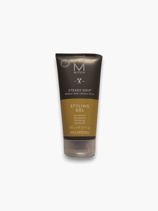 Mitch by Paul Mitchell, Styling Steady Grip, Paraben-Free, Hair Styling Gel, Natural Shine, Firm Hold