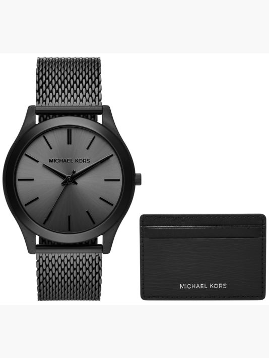 Meeste käekell + kaarditasku MICHAEL KORS MK1085SET + KARP