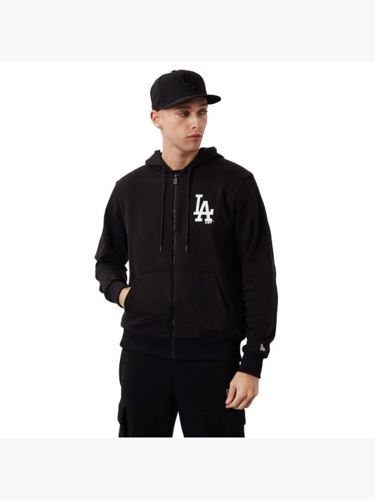 New Era Mlb League Los Angeles Dodgers Essential Zip Hoodie M 60284775