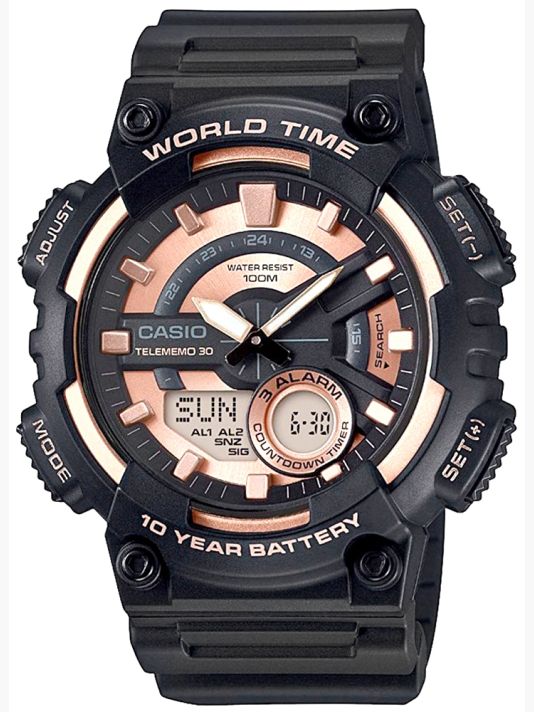 Zegarek Męski CASIO Gerton AEQ-110W-1A3VDF + BOX