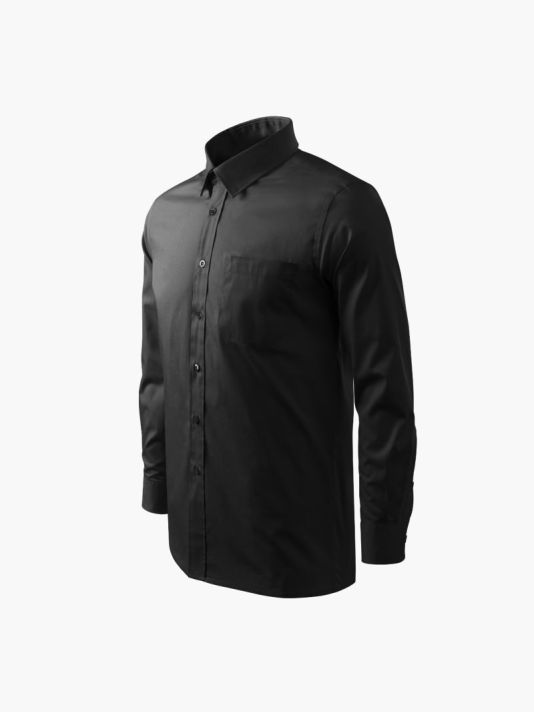 Malfini Style Shirt LS M MLI-20901 Black