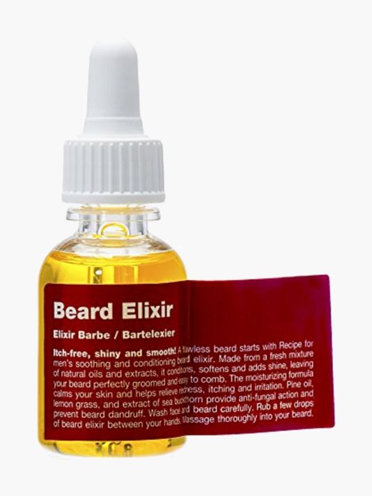 Recipe For Men, Beard Elixir, Beard Oil, Pine, Vegan, Conditions