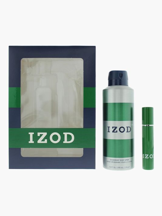 Set Izod: Green, Scented Spray, For Men, 200 ml + Green, Eau De Toilette, For Men