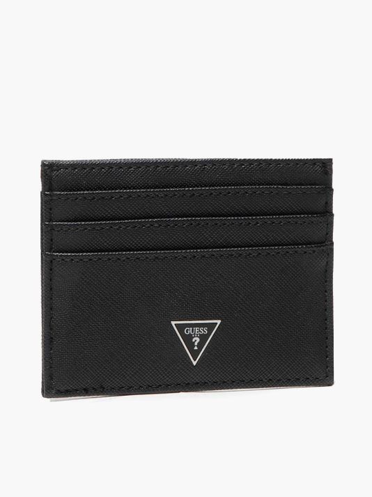 Guess, Certosa, Textile Wallet, Cardholder, Black, For Men