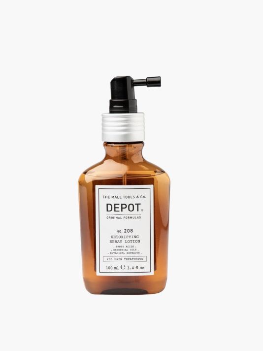 Depot, 200 Hair Treatments No. 208, Botanical Complex, Leave-In Scalp Treatment Lotion, For Detoxing