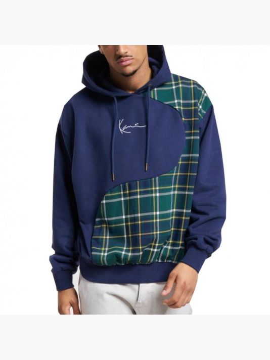 Karl Kani Small Signature Wavy Block Os Hoodie M 6021646