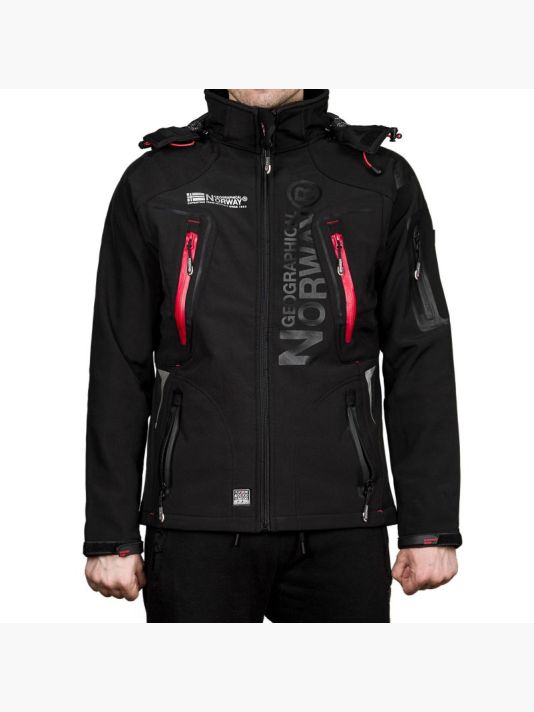 Geographical Norway Techno Softshell M WU6068-GN-BLACK jacket