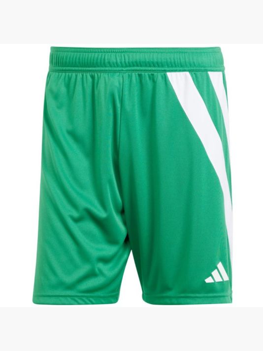Men's adidas Fortore 23 shorts green and white IQ3209