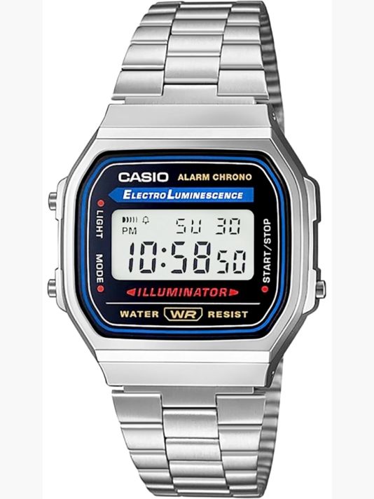 CASIO Vintage A168WA-1YES kell + KARP