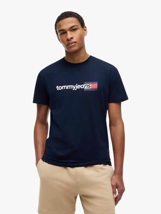 Tommy Hilfigeri teksastega meeste T-särk