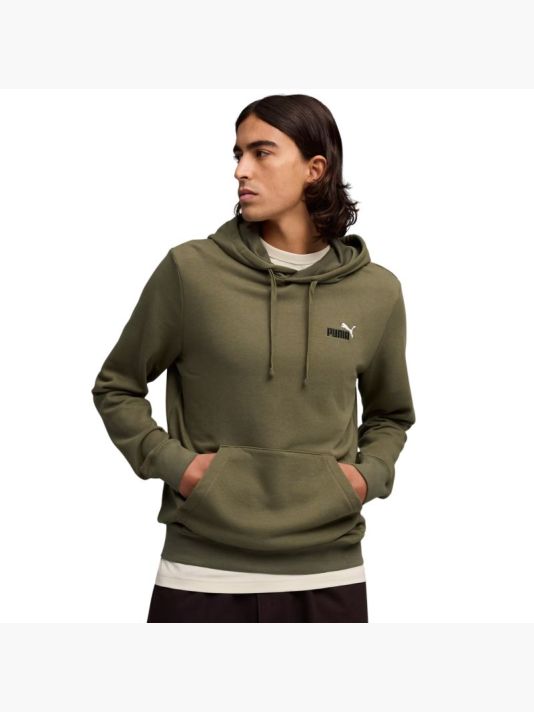 Meeste kapuutsiga pusa Puma ESS 2 Color Small No. 1 Logo olive 684719 81