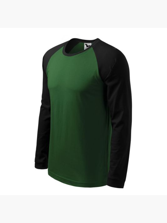 Malfini Street LS M T-shirt MLI-13006 bottle green