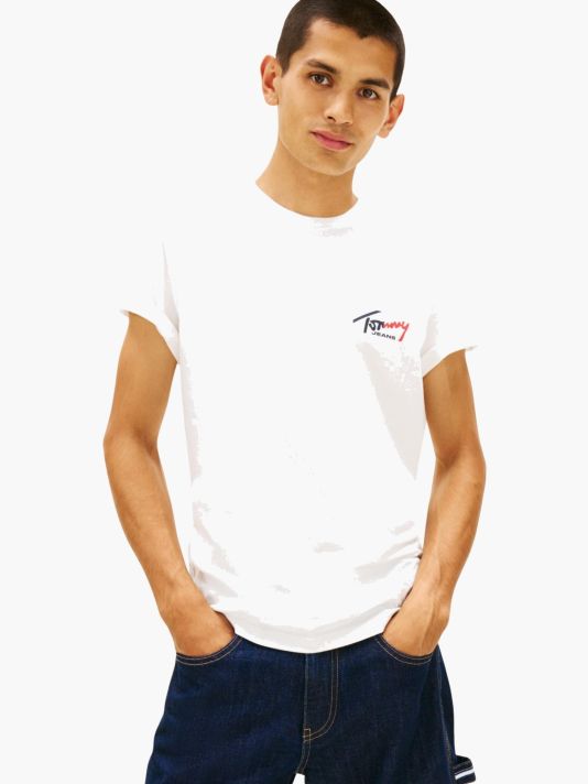 Tommy Hilfigeri teksastega meeste T-särk