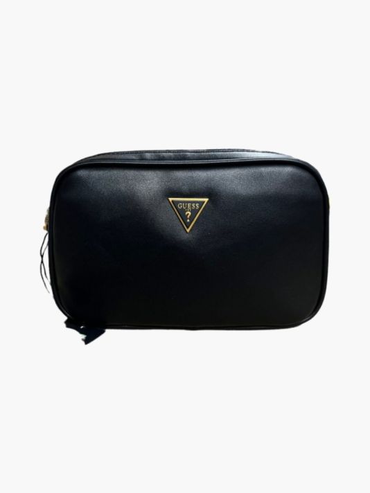 Guess, Vezzola, Eco Leather, Textile Bag, Black, HMESCA, For Men, 20 x 5x 13 cm