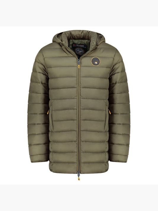 Geographical Norway men's jacket AMIGOMAP LONG HOOD DB KAKI MEN 233 KAKI (WZ5087H/GN-KAKI)