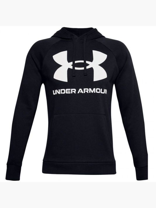 Under Armor Rival Fleece Big Logo HD M 1357093 001 sweatshirt