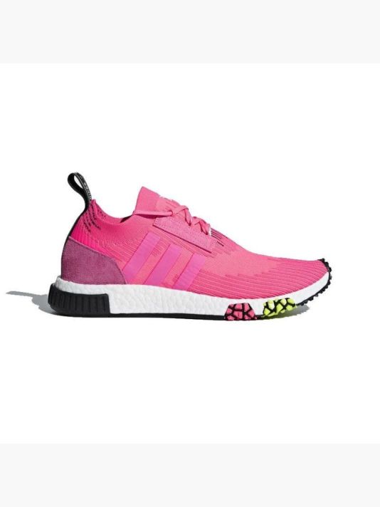 Мужская обувь Adidas NMD Racer Primeknit Solar Sports - CQ2442 черный
