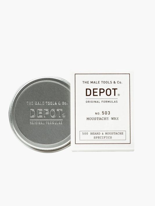 Depot, 500 Beard & Mustache Specifics No. 503, Jojoba Oil, Moustache Wax, For Styling