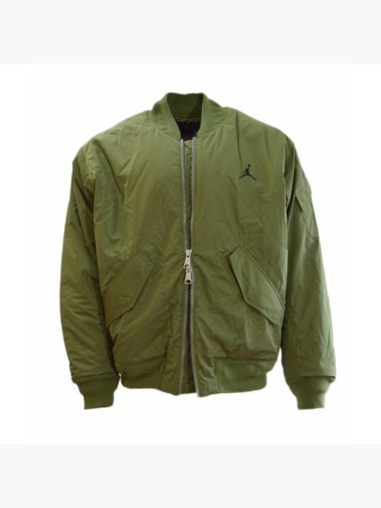 Air Jordan Essentials Renegade Men's Bomber Jacket Olive - FB7316-340