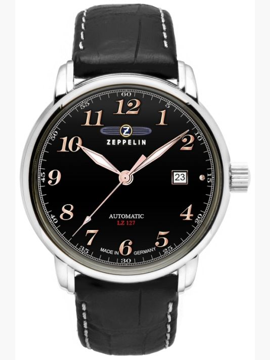 Zegarek Męski ZEPPELIN LZ127 Graf Zeppelin Automatik 7656-2 + BOX