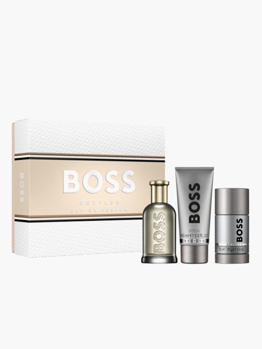 Set Hugo Boss: Boss Bottled, Eau De Parfum, For Men, 100 ml + Boss Bottled, Deodorant Spray, For Men, 150 ml + Boss Bottled, Anti-Perspirant, Deodorant Stick, For Men