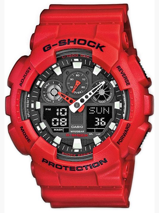 Zegarek Męski CASIO G-SHOCK GA-100B-4AER + BOX